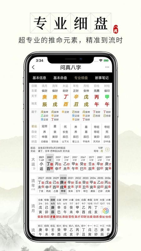 問真八字排盤(1)