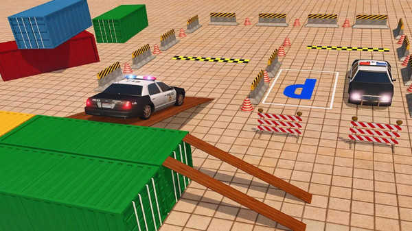 警察停車學校模擬(2)