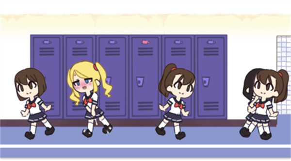 女子学校储物柜(1)