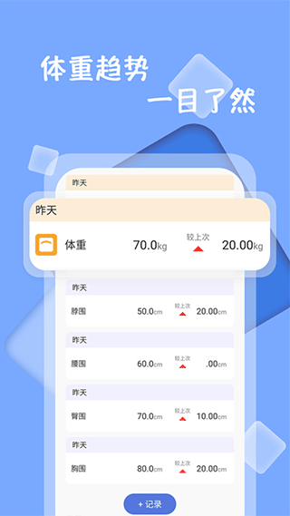 體重記錄減肥助理(3)