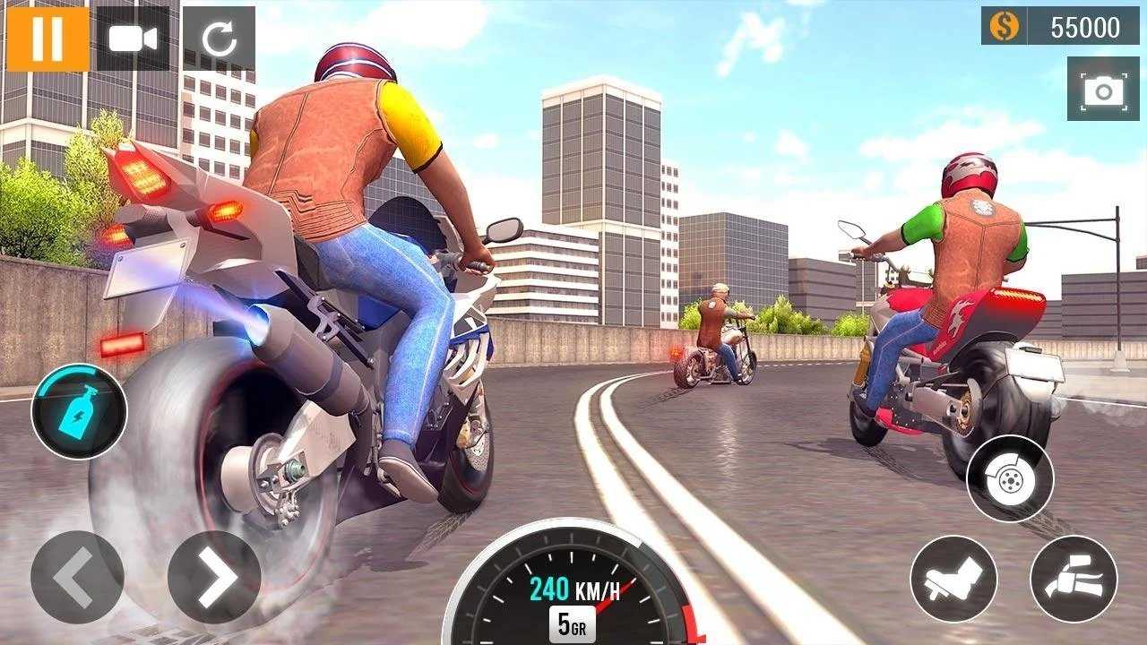 城市摩托车赛车(3)
