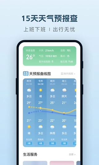 纯净天气预报(4)