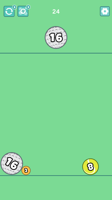 2048合并球(2)