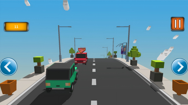 疯狂的汽车道路(4)