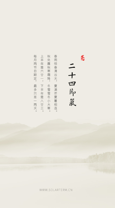 二十四节气(1)