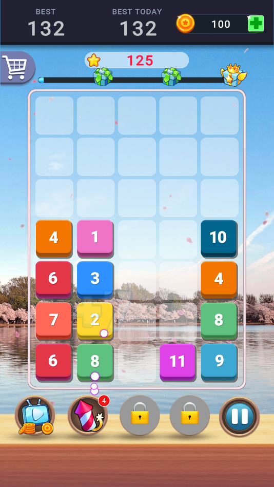 合并数字拼图(2)