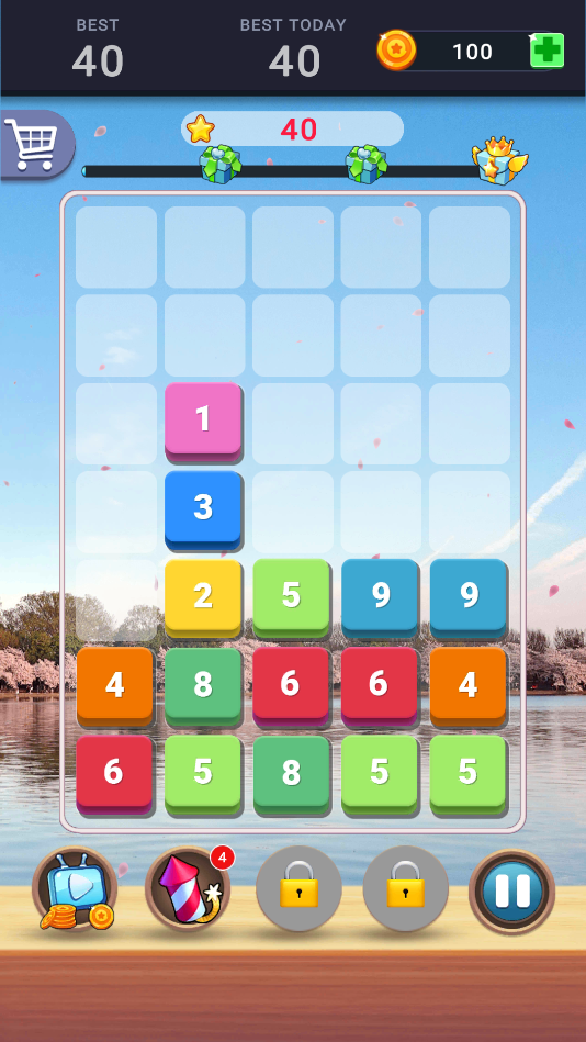 合并数字拼图(3)
