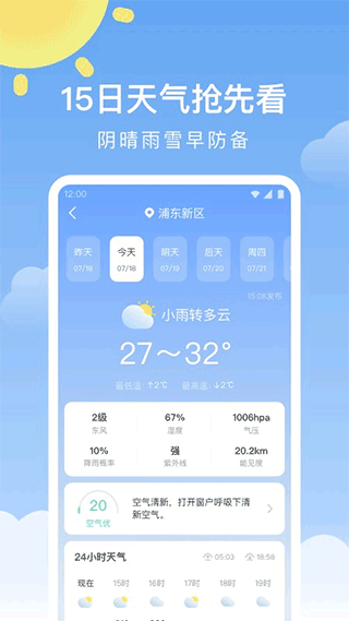 晴暖天氣預報(1)