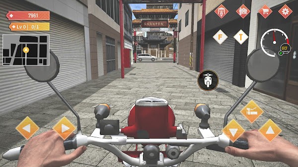 日本郵遞員摩托車模擬長崎篇(3)