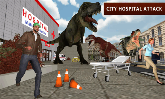 恐龙模拟器城市攻击(3)