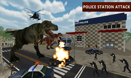 恐龙模拟器城市攻击(1)