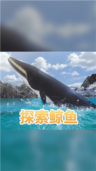 海洋3d藍(lán)鯨模擬(1)