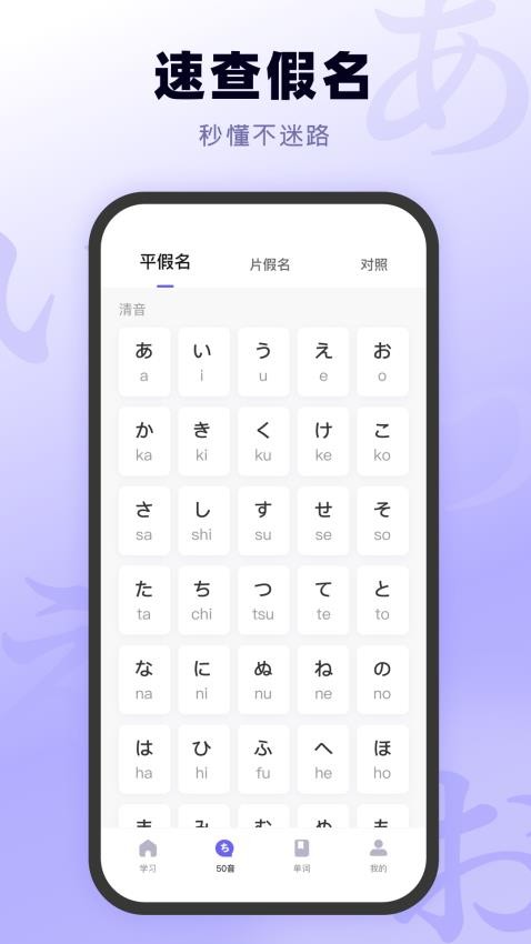 日语五十音图入门(2)