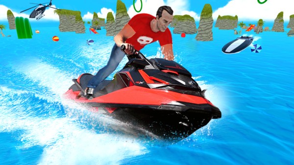 水上摩托特技(2)