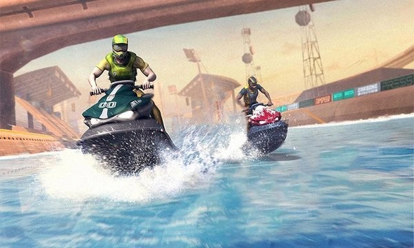 模拟水上特技摩托(1)