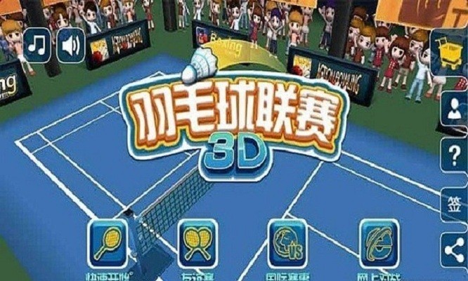 羽毛球3d联赛(3)