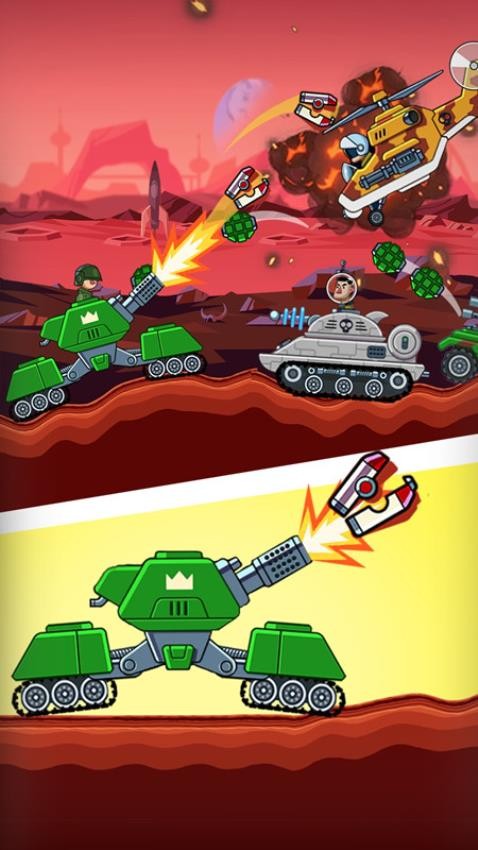 山地坦克对决(2)