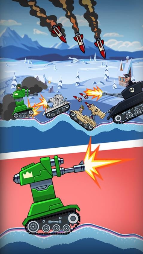 山地坦克对决(3)