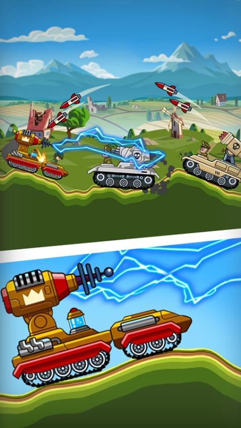 山地坦克对决(1)
