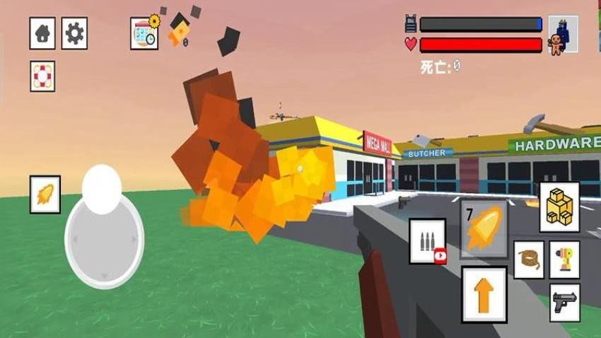 像素人枪战小游戏(4)