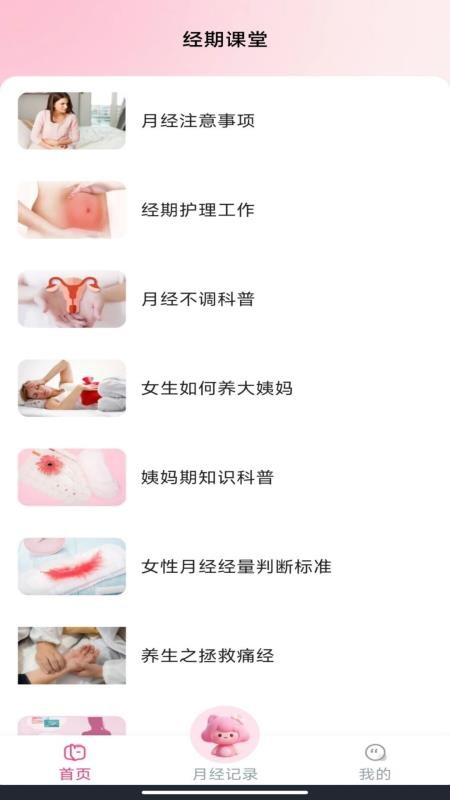 大姨媽月經(jīng)記錄(1)