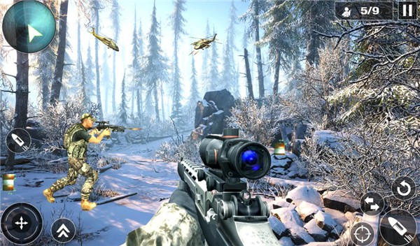 山地狙击手射击3d(1)