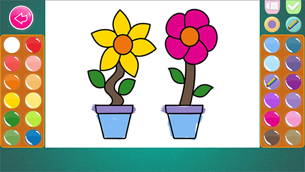 儿童涂色画画(4)