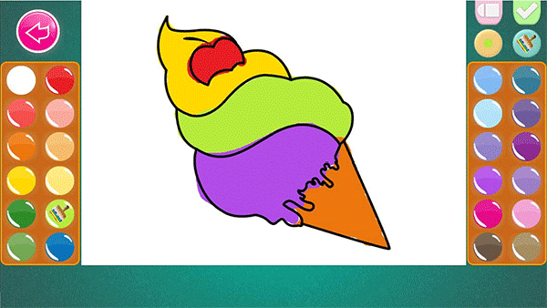 儿童涂色画画(3)