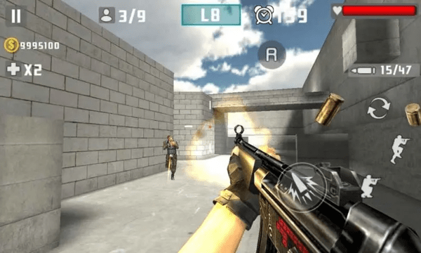 枪袭之战3D无限金币版(4)