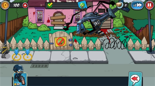 警察大战僵尸无限金币版(2)