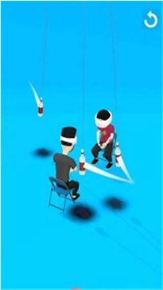 蒙眼躲瓶子挑战(1)