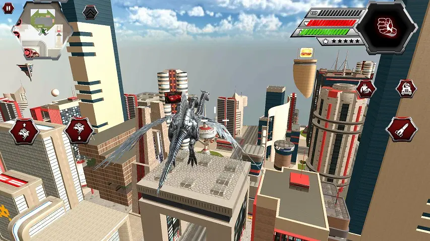 飞龙变形机器人2代无限金币版(2)