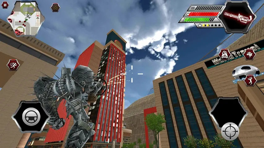 飞龙变形机器人2代无限金币版(4)