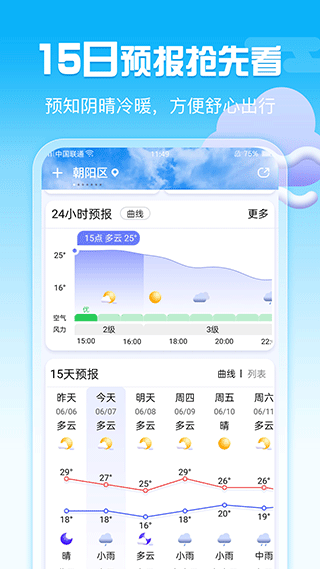 渡渡天气预报(3)