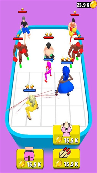 女子合并混战(3)