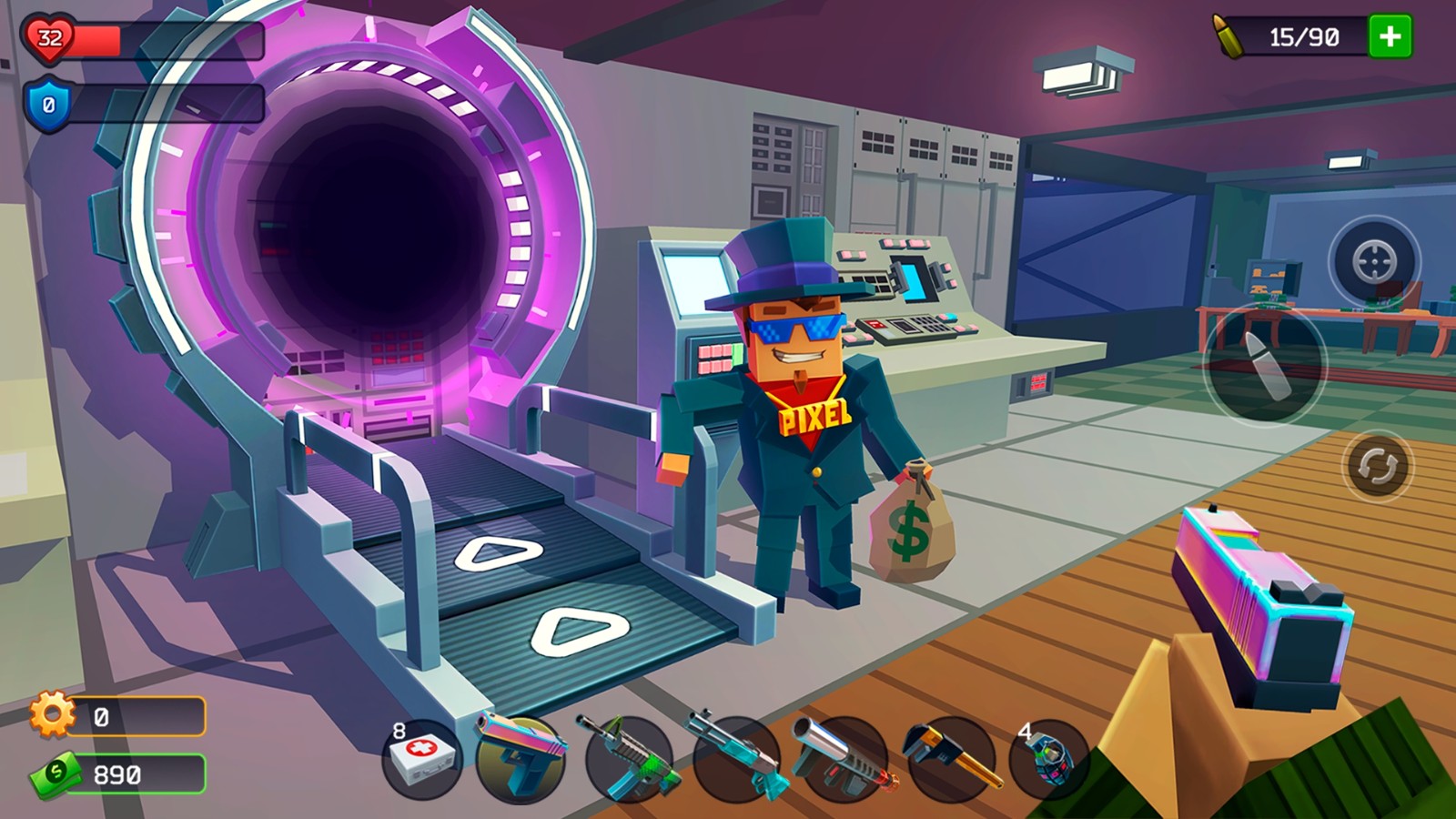 像素战斗僵尸突袭无限钞票版(6)