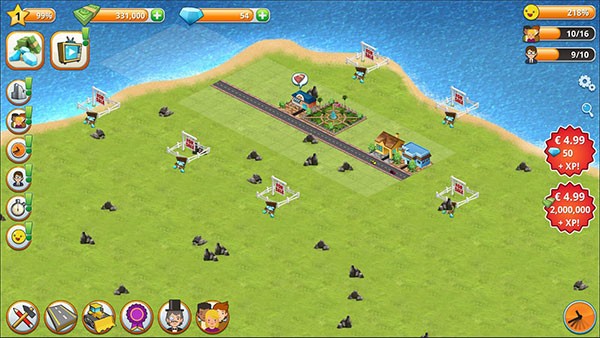 乡村城市模拟岛屿无限金币版(1)