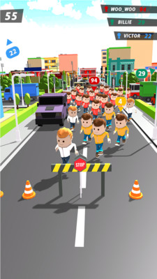 拥挤的人群城市(2)