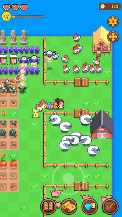 海岛时光种田挖矿无限金币钻石版(1)