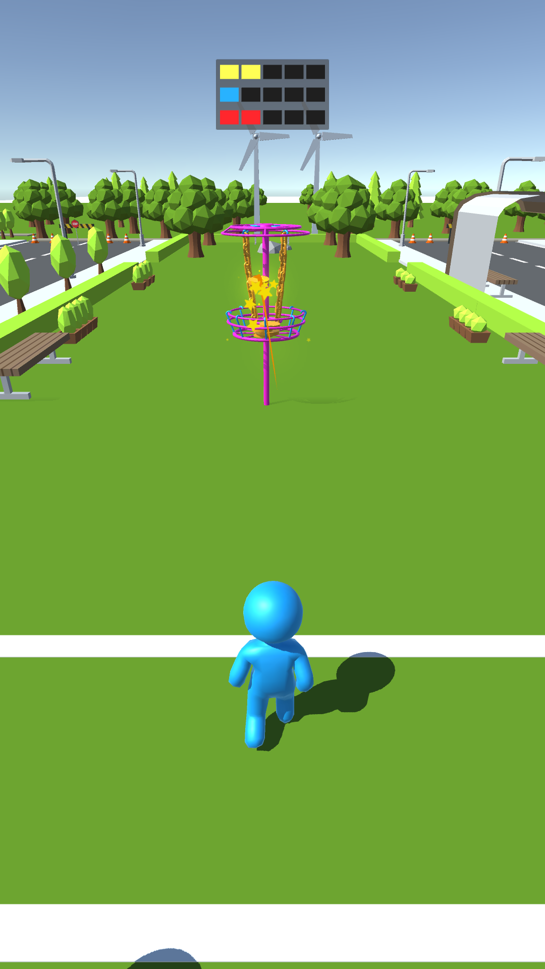 我飞光盘贼牛(3)