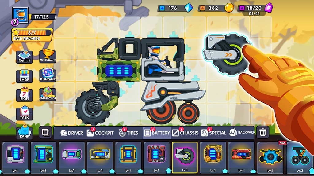 太空赛车内置MOD菜单最新版(5)