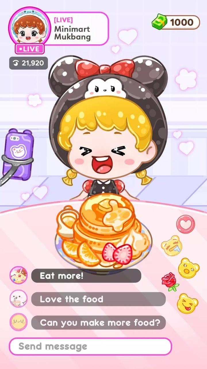 吃播女孩无限金币版(1)