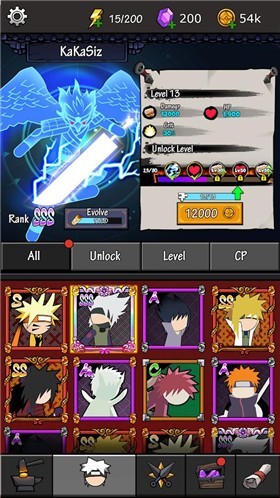 忍者战斗无限钻石无限金币(3)