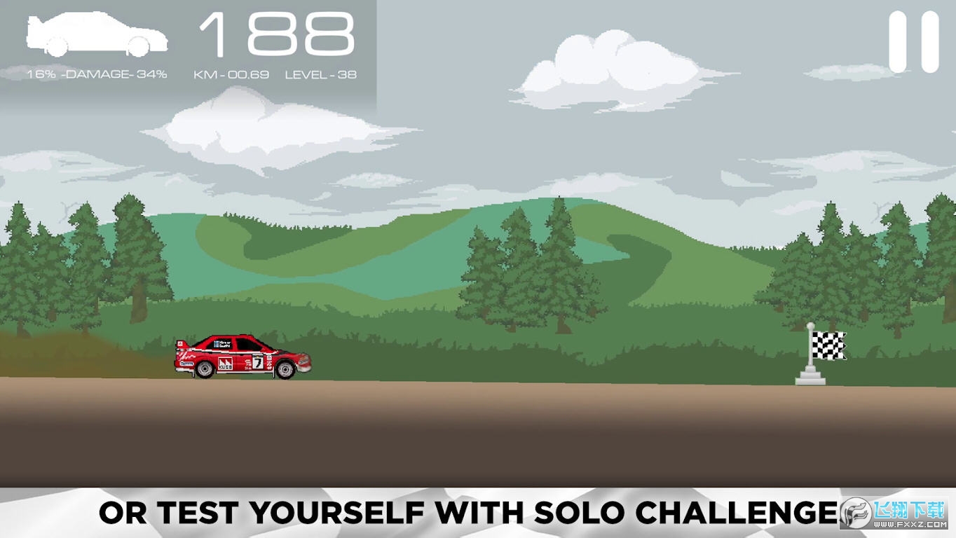 像素拉力赛无限金币版(1)