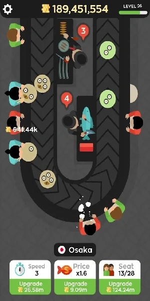 放置寿司店无限金币版(1)