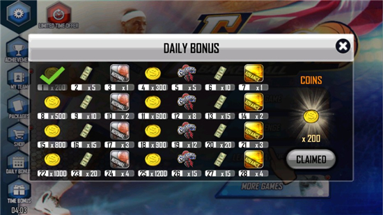 狂热篮球无限金币钞票版(1)