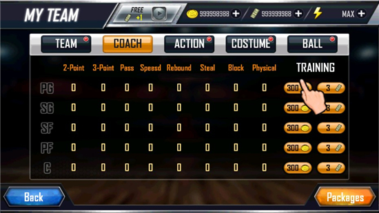 狂热篮球无限金币钞票版(4)