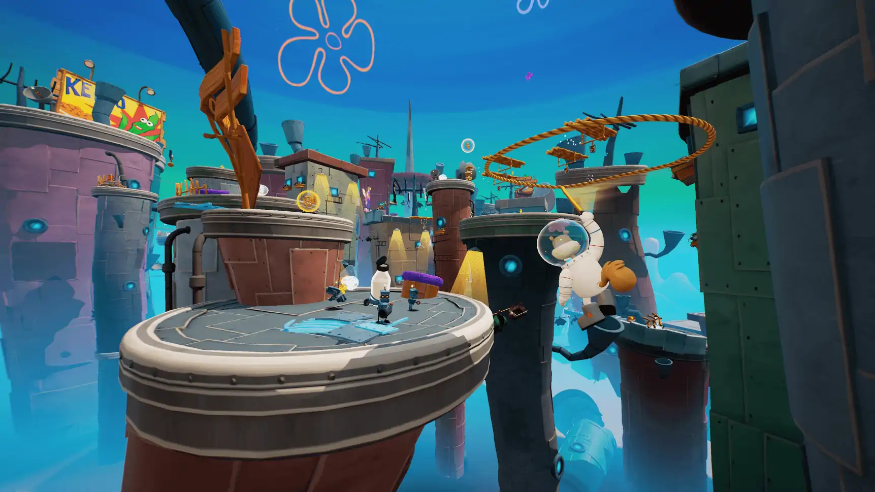 海綿寶寶比奇堡的冒險功能菜單(3)