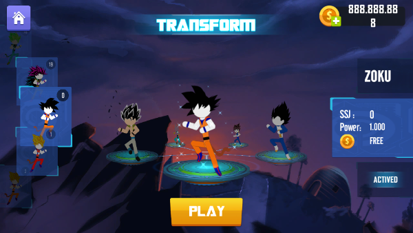 火柴人勇士无限金币版(1)