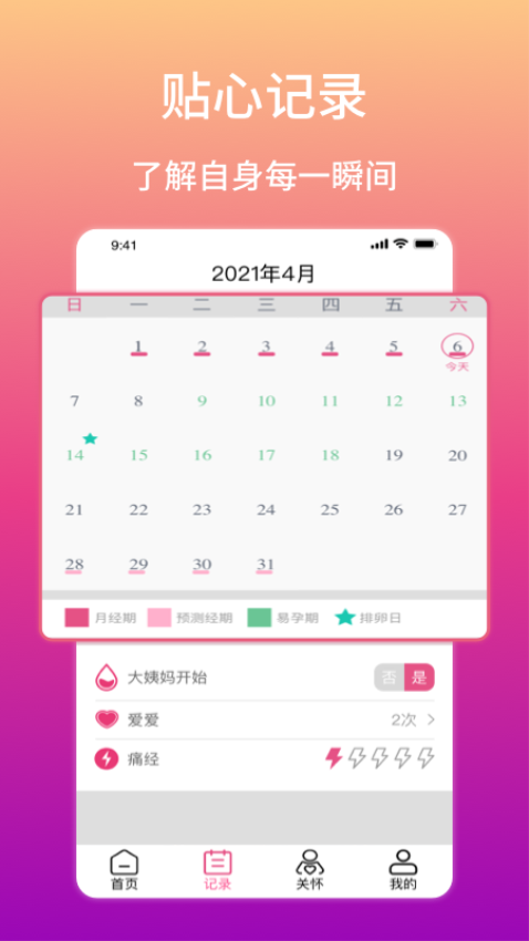 大姨妈生理期提醒(3)